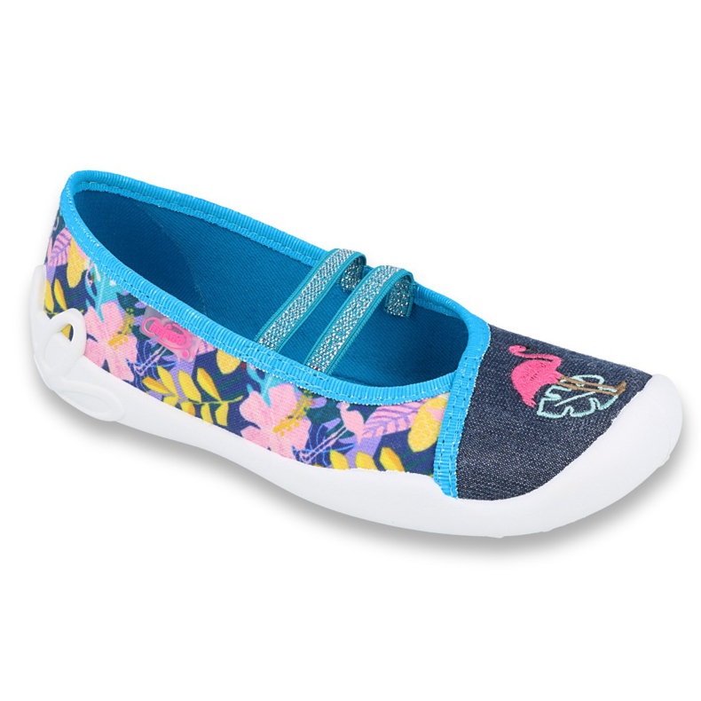 Befado children's shoes 116Y270 blue pink grey multicolored
