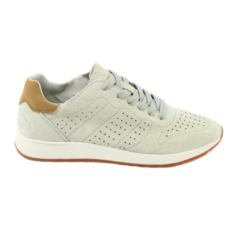 American Club AA04 leather sports shoes beige American Club AA04 leather sports shoes beige