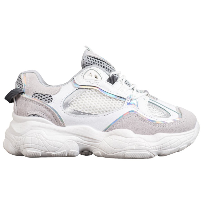 SHELOVET Sneakers With Mesh white multicolored