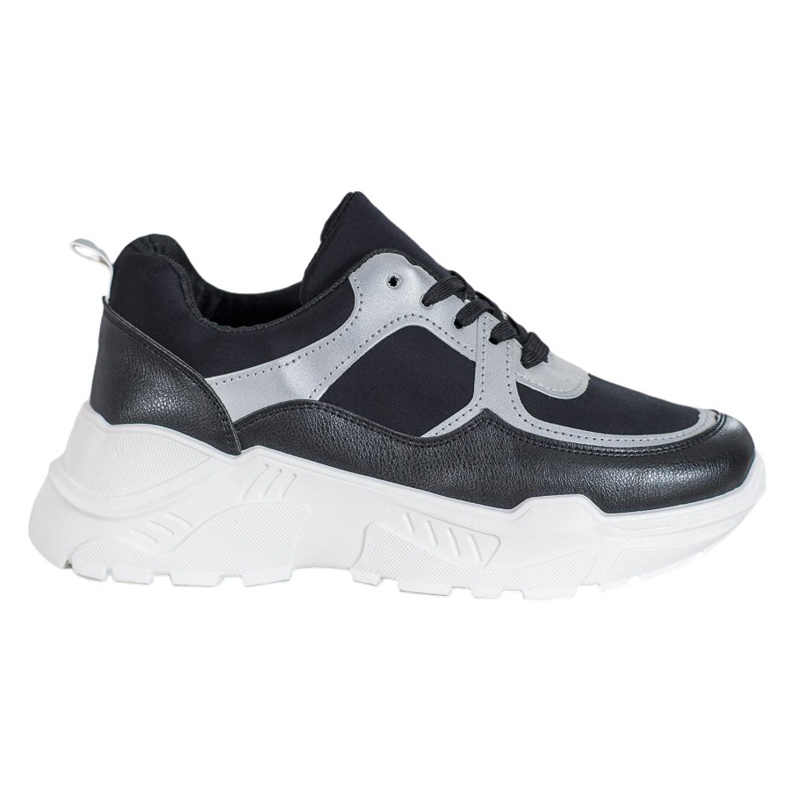 SHELOVET Classic Black Sneakers