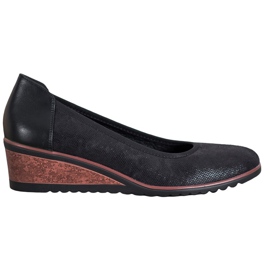 Elegant VINCEZA ballerinas black