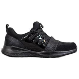 SHELOVET Black Fashion Sport Shoes SHELOVET Black Fashion Sport Shoes