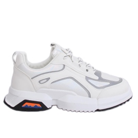 White sports shoes BO-557 WHITE-H