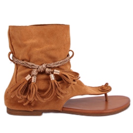 Camel SL1011 Camel flip-flops brown