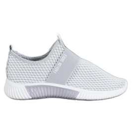 SHELOVET Slip-on Fashion Shoes grey SHELOVET Slip-on Fashion Shoes grey