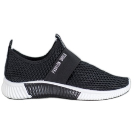 SHELOVET Slip-on Fashion Shoes black SHELOVET Slip-on Fashion Shoes black