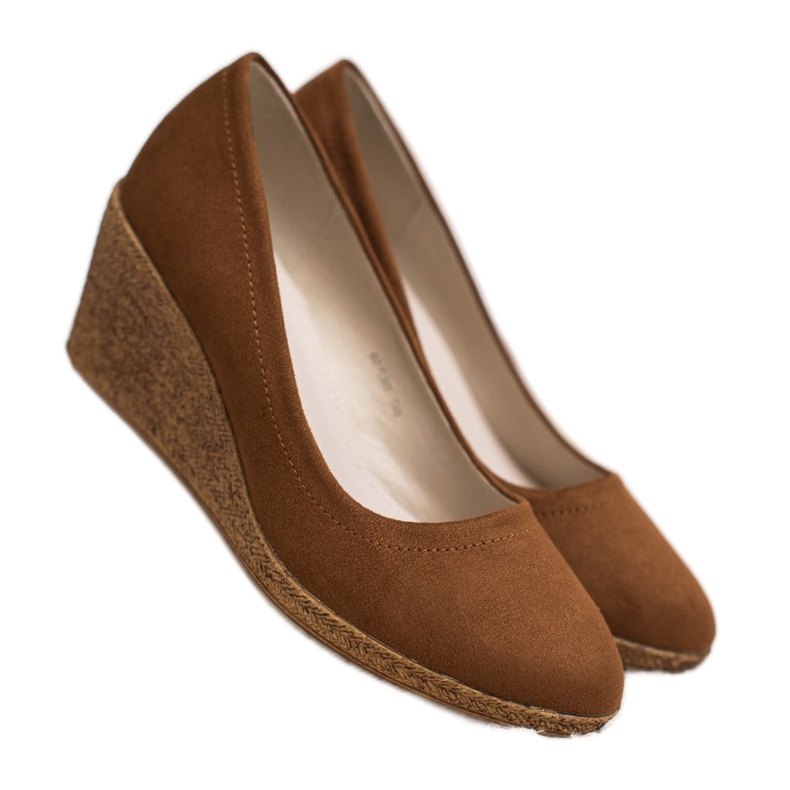 Goodin Classic Wedge Ballerina brown