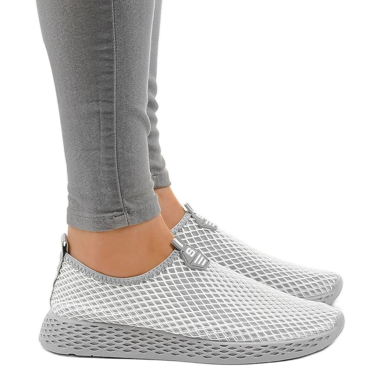 Gray women's sports shoes SJ1890-2 grey