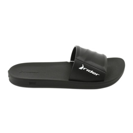 Rider 11578 black pool slippers