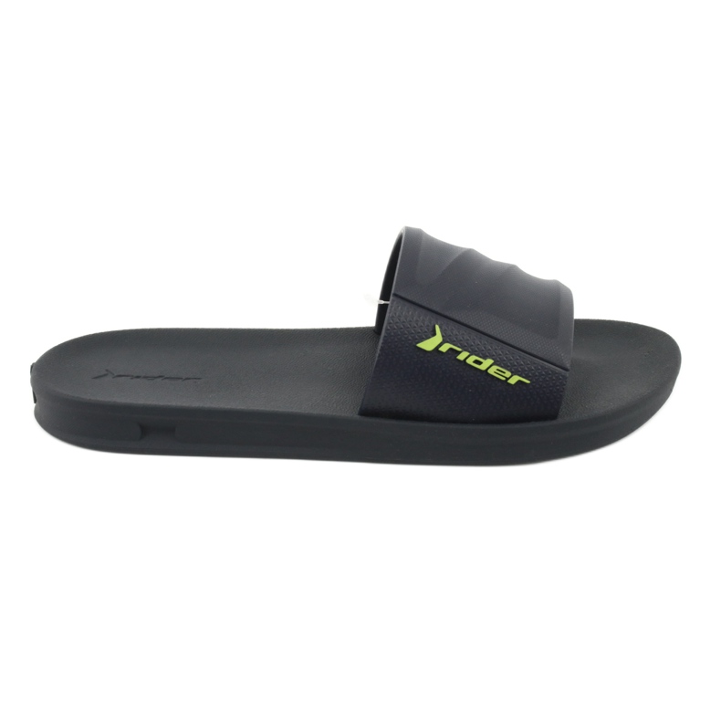 Rider 11578 navy blue pool slippers green