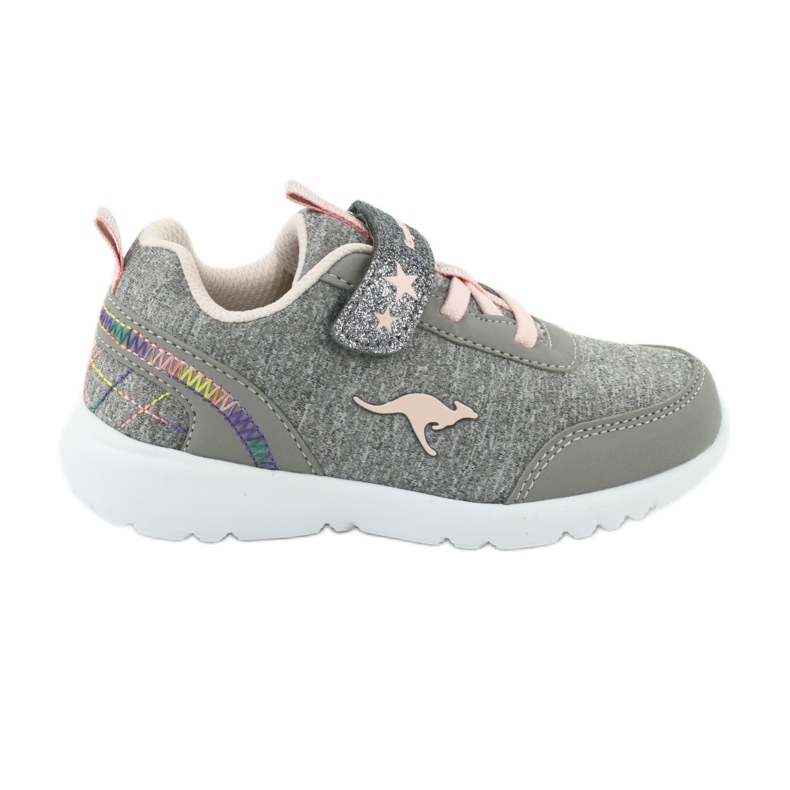 Kangaroos 02051 Children's Gray/Pink Sports Shoes grey