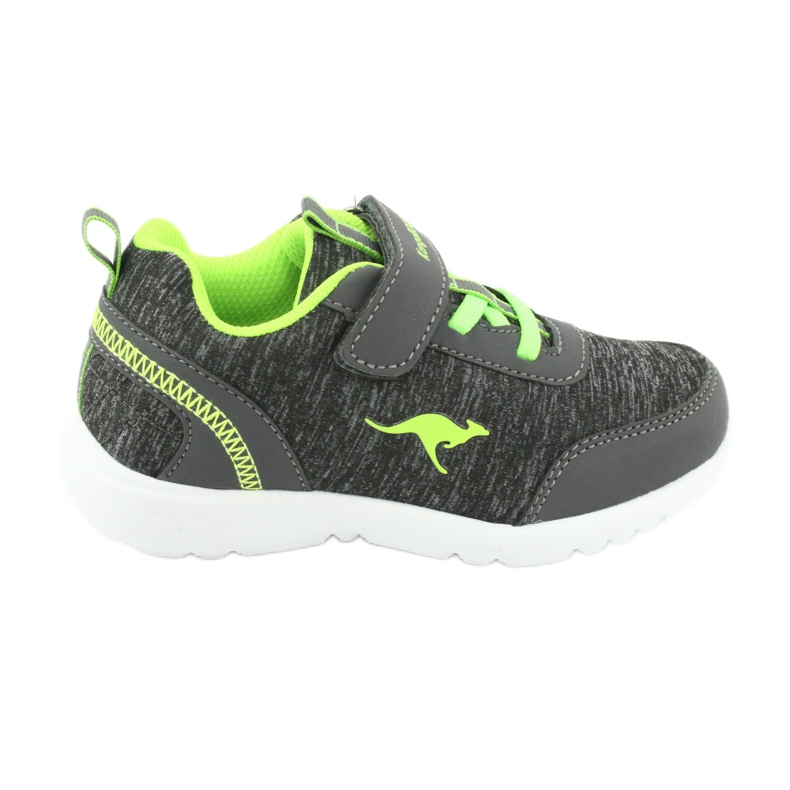 KangaRoos Sports children's shoes 02051 gray/green grey KangaRoos Sports children's shoes 02051 gray/green grey
