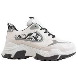 Bella Paris Eco Leather Sneakers white multicolored
