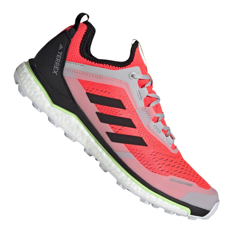 Adidas Terrex Agravic Flow M EF2116 shoes red grey multicolored