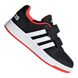 Shoes adidas Hoops 2.0 Mfc C Jr B75960 white black Shoes adidas Hoops 2.0 Mfc C Jr B75960 white black
