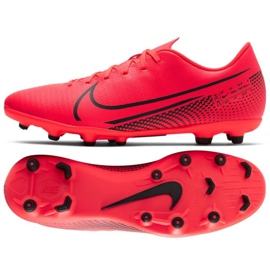 Nike Mercurial Vapor 13 Club Fg Mg M AT7968-606 football shoes multicolored oranges and reds