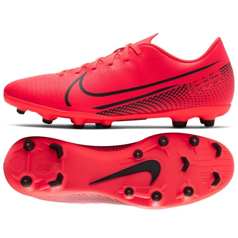 Nike Mercurial Vapor 13 Club Fg Mg M AT7968-606 football shoes multicolored oranges and reds Nike Mercurial Vapor 13 Club Fg Mg M AT7968-606 football shoes multicolored oranges and reds