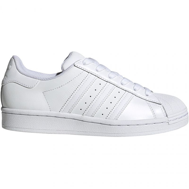 Adidas Superstar J white children s shoes EF5399