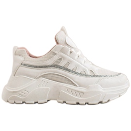 SHELOVET Stylish Sneakers white SHELOVET Stylish Sneakers white
