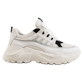 SHELOVET Stylish Sneakers white SHELOVET Stylish Sneakers white