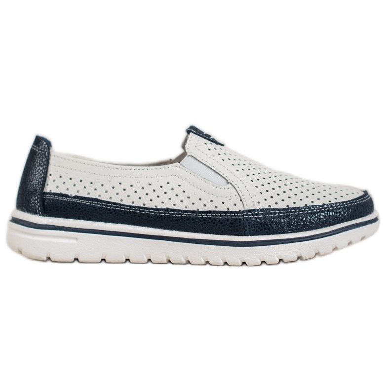 Goodin Light Leather Shoes white