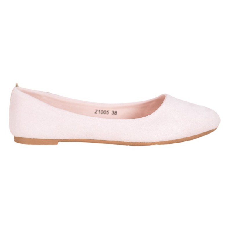 SHELOVET Comfortable ballerinas pink