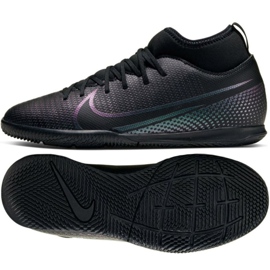 Indoor shoes Nike Mercurial Superfly 7 Club Ic Jr AT8153-010 multicolored black Indoor shoes Nike Mercurial Superfly 7 Club Ic Jr AT8153-010 multicolored black