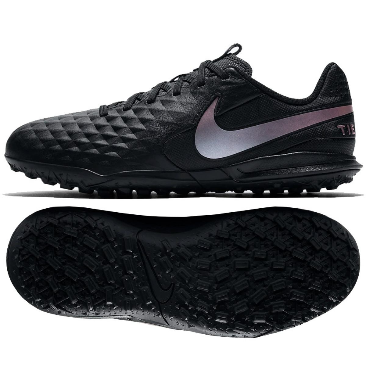 Nike Tiempo Legend 8 Academy Ic Jr AT5736 010 football boots black multicolored