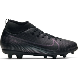 Nike Mercurial Superfly 7 Club FG / MG Jr AT8150-010 football shoes black multicolored
