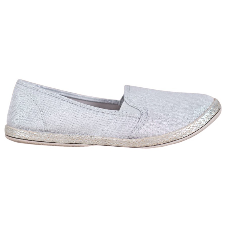 SHELOVET Comfortable Slip On Shoes grey
