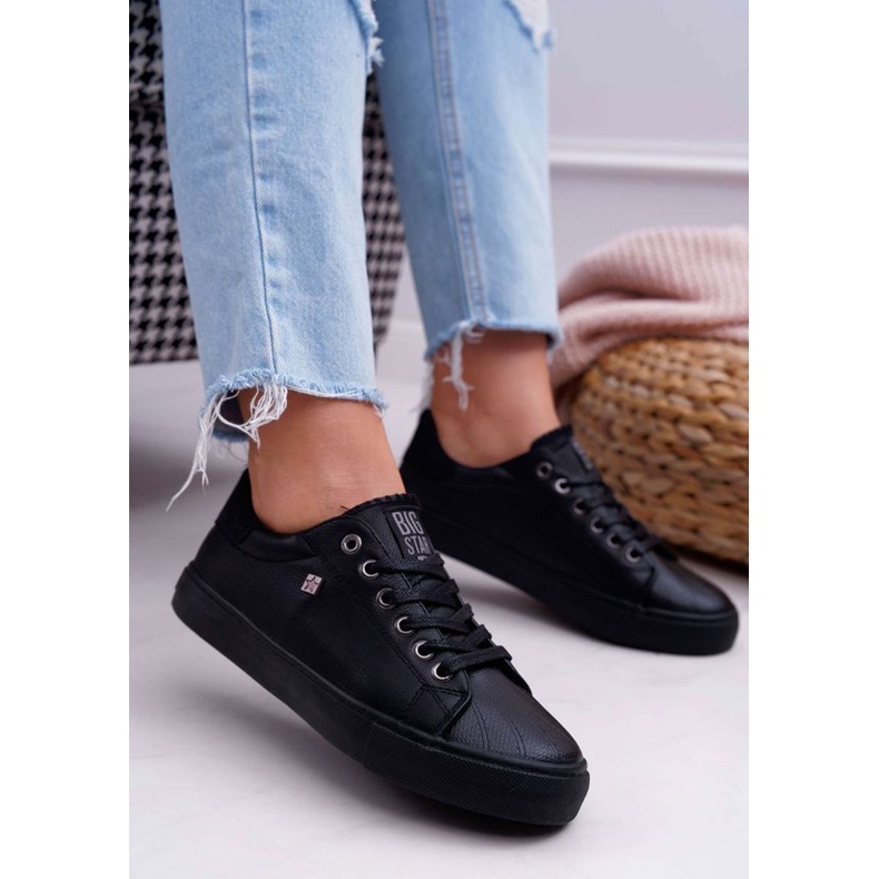 Black women's sneakers Big Star BB274032