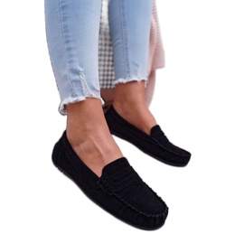 SEA Black women's loafers T348