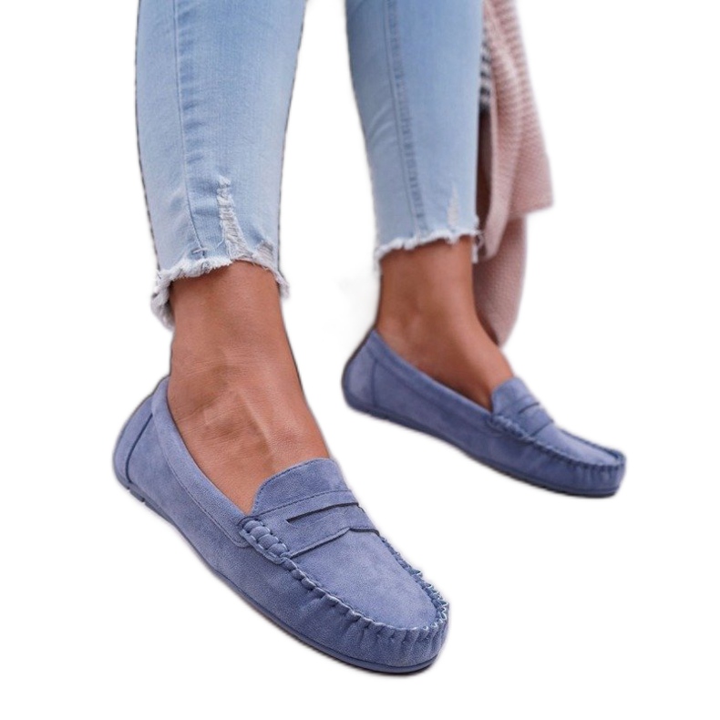 SEA Women's blue loafers T348