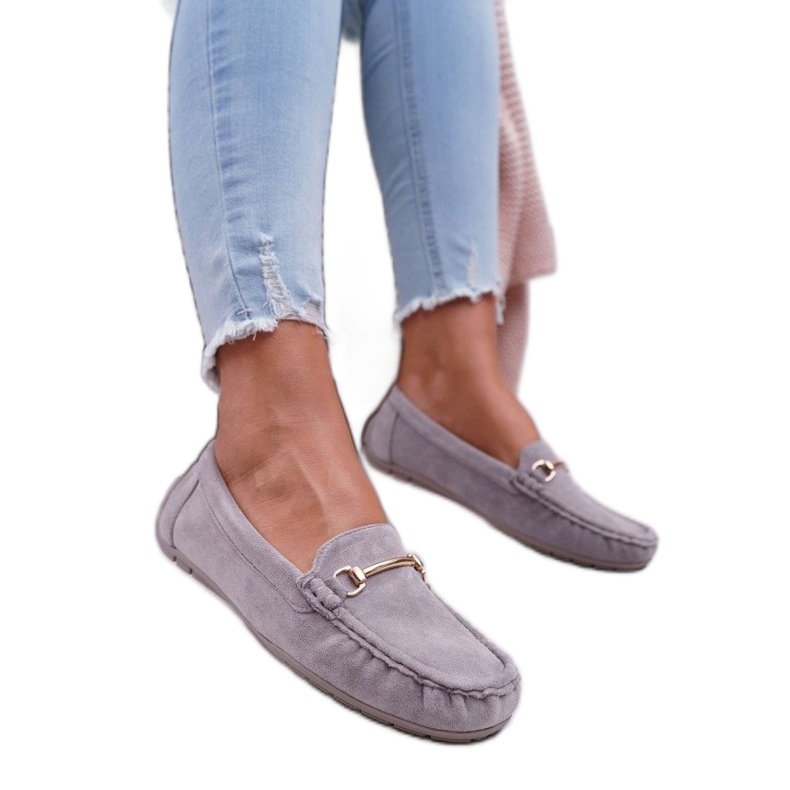 SEA Gray women's T350 loafers grey