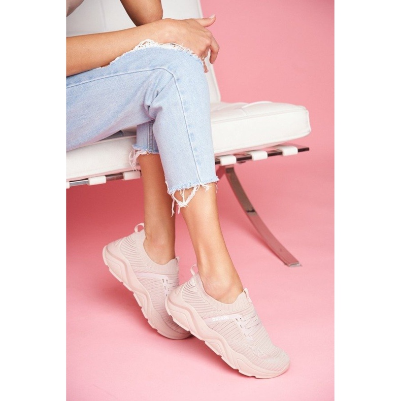 Pink Big Star sports shoes FF274956