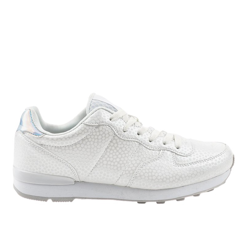 White men's sports shoes 5535-1