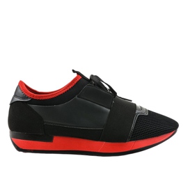 Black men's sports shoes B18-101 Black men's sports shoes B18-101