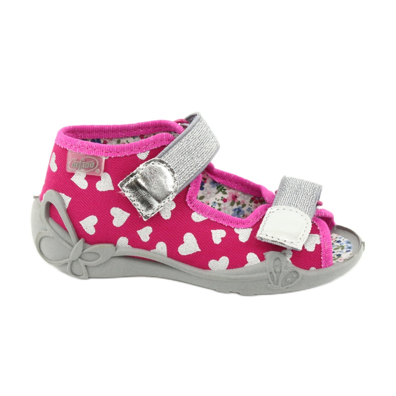 Befado children's shoes 242P104 pink grey