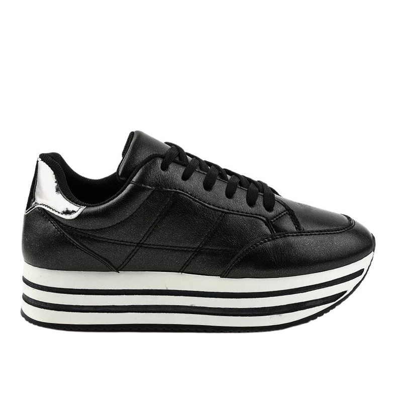Black fashionable women's sports shoes 230-1 Black fashionable women's sports shoes 230-1