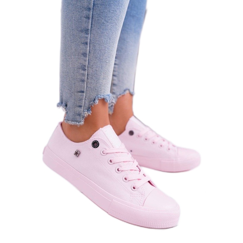 Pink women's sneakers Big Star AA274028SS19 Pink women's sneakers Big Star AA274028SS19