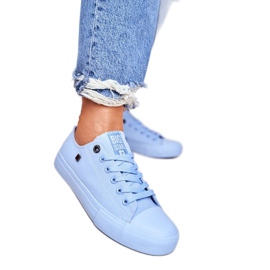 Blue women's sneakers Big Star AA274029 Blue women's sneakers Big Star AA274029
