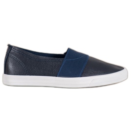 Bona Slip On Sneakers blue
