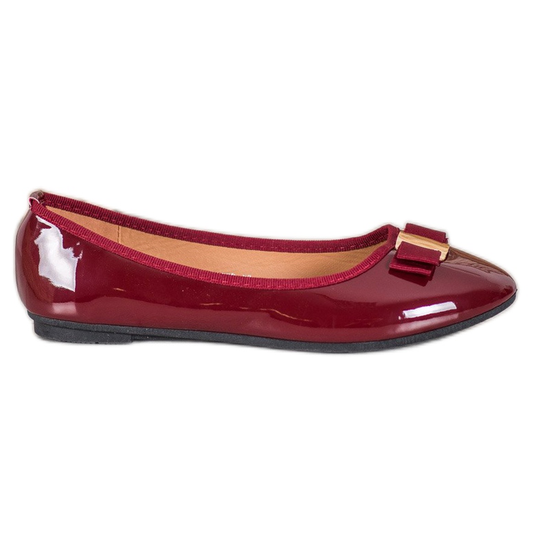 Fama Lacquered Ballerina With A Bow