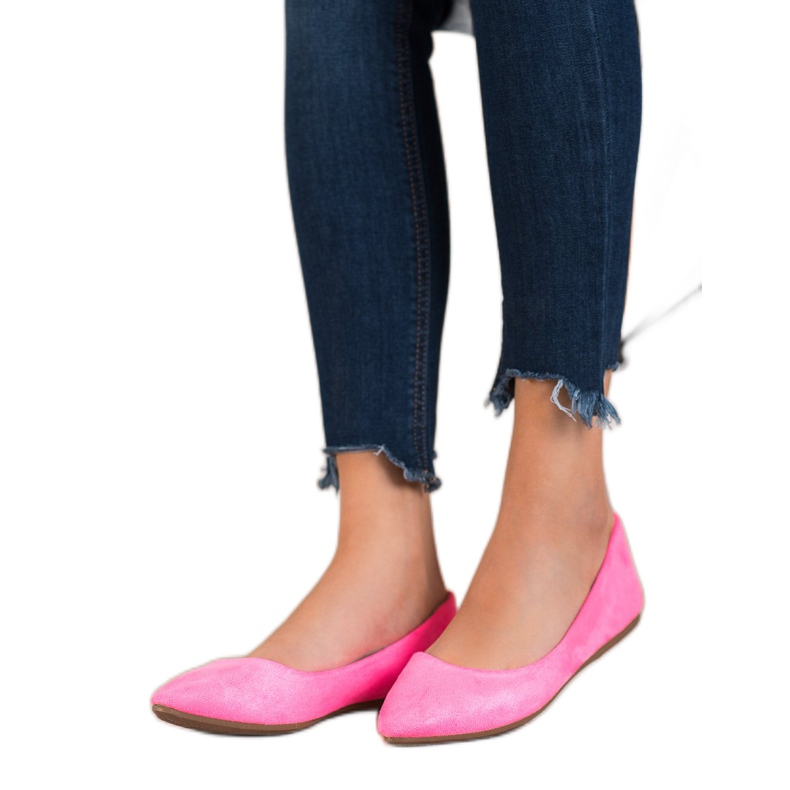 Seastar Neon ballerinas pink