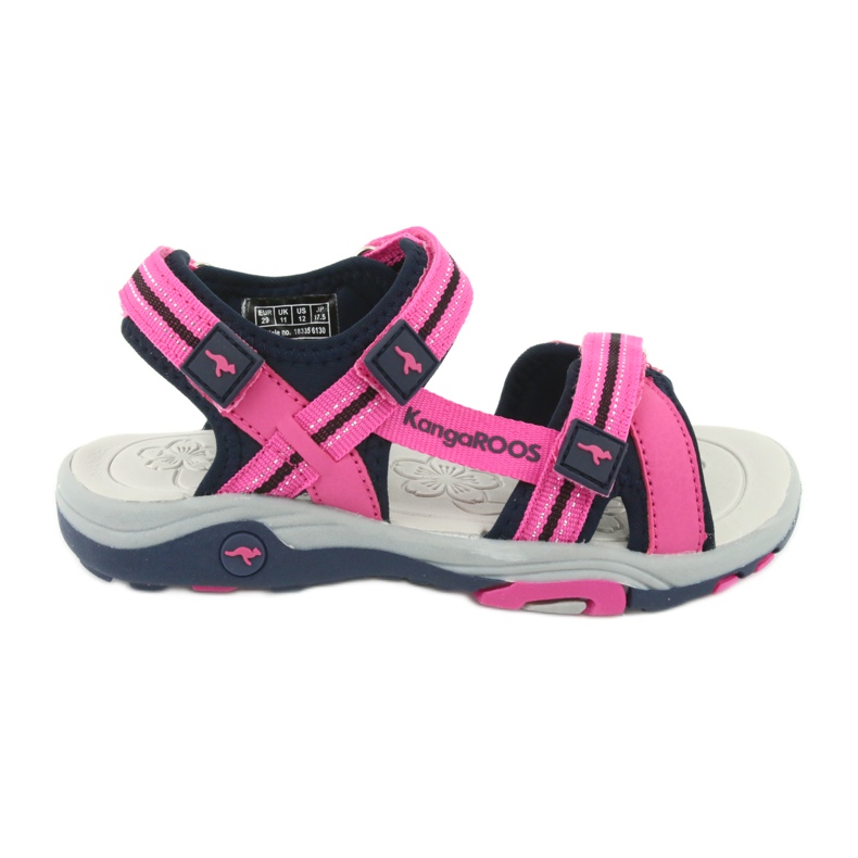 Sandals foam pink and navy blue Kangaroos 18335 insert