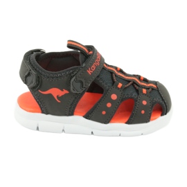 Kangaroos 02035 sports sandals orange grey Kangaroos 02035 sports sandals orange grey
