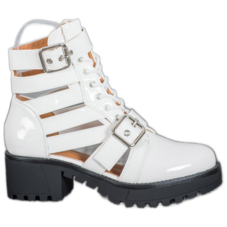 Seastar Lacquered Fashion Boots white