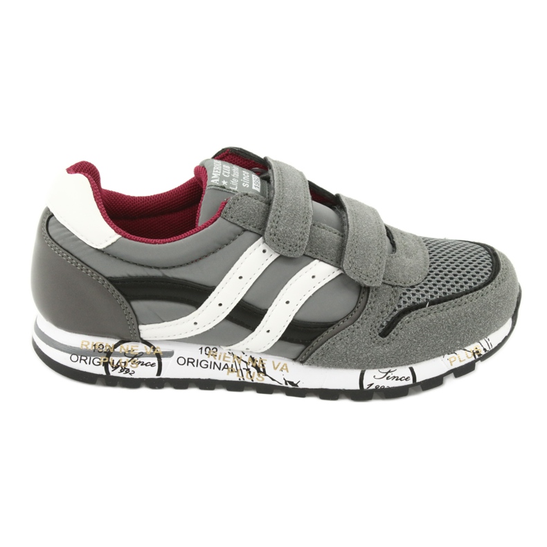 American Club American ES02 Children's gray sports shoes grey American Club American ES02 Children's gray sports shoes grey