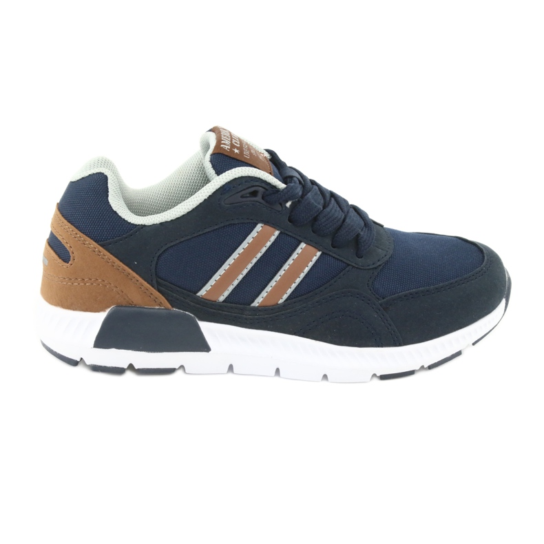 Navy American Club BS10 sports shoes blue