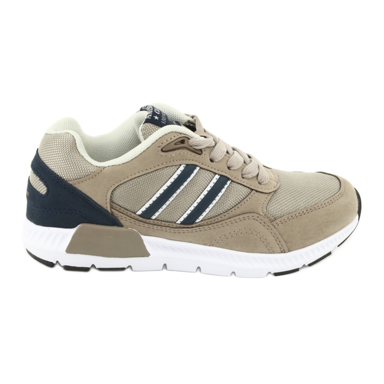 Children's beige sports shoes American Club BS10